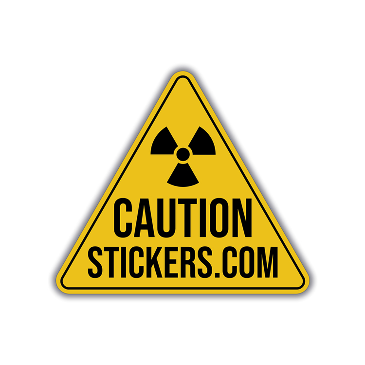 Caution Stickers